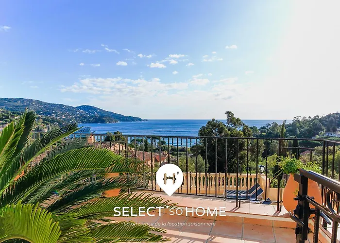 Villa Select'sohome - Pour 8 Personnes Avec Vue Et Piscine Privee - Panorama Le Lavandou
